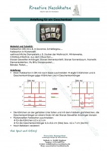 Anleitung Geschenkset