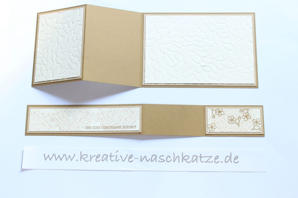 Anleitung Z-Fold-Card Vogelhochzeit Blättermeer - 5