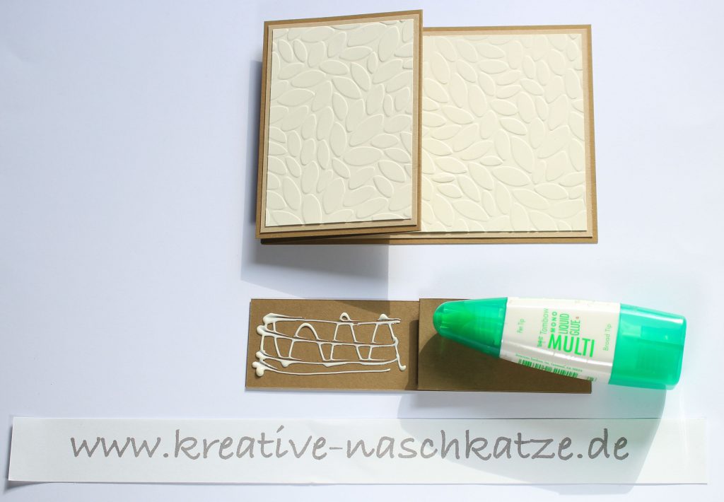 Anleitung Z-Fold-Card Vogelhochzeit Blättermeer - 6